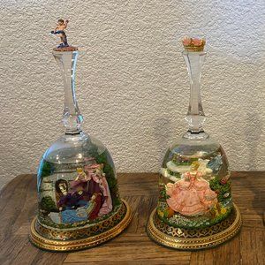 4 Jane Q Lunga Disney Themed Snow Globes